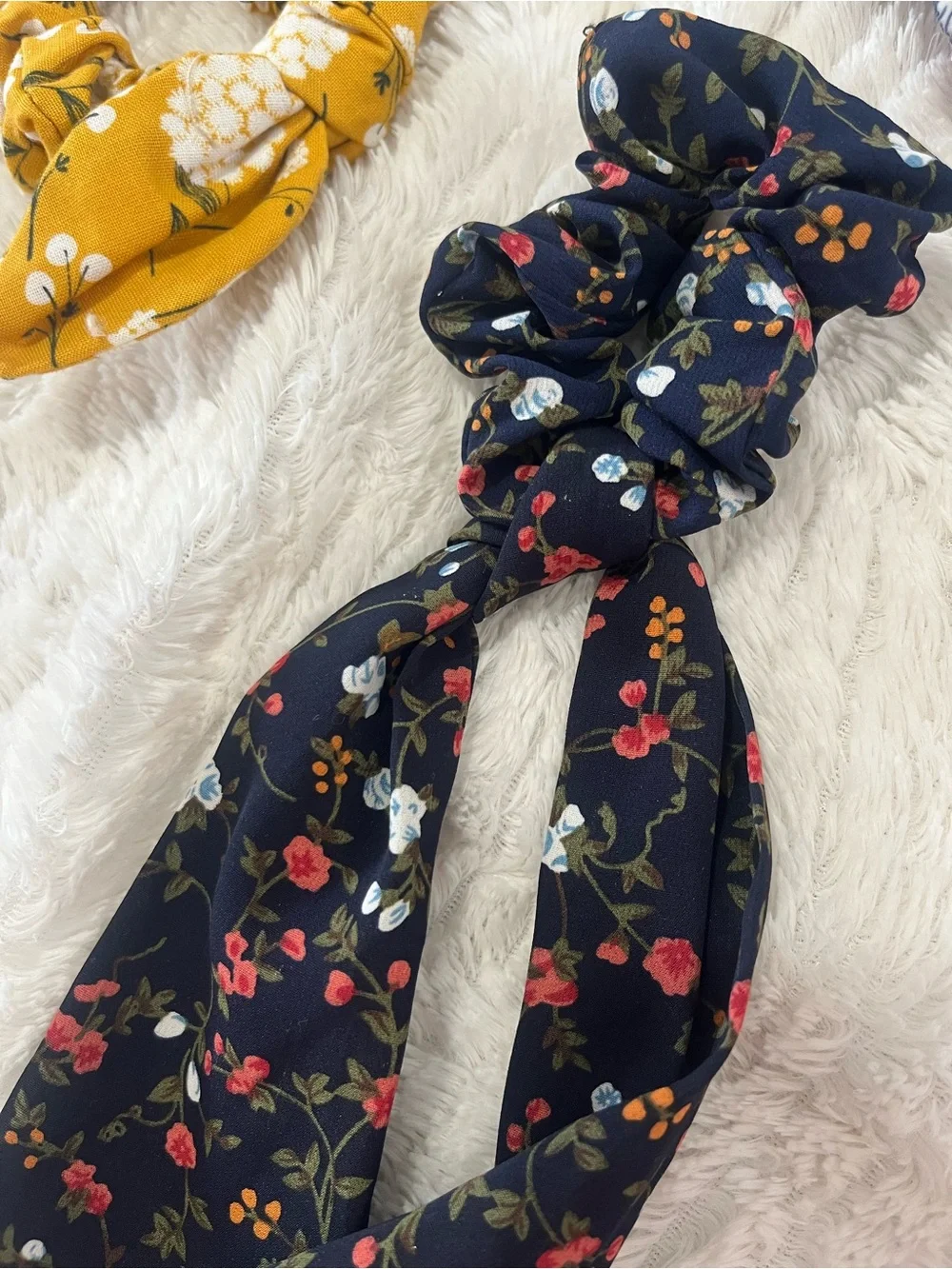Hair scrunchies